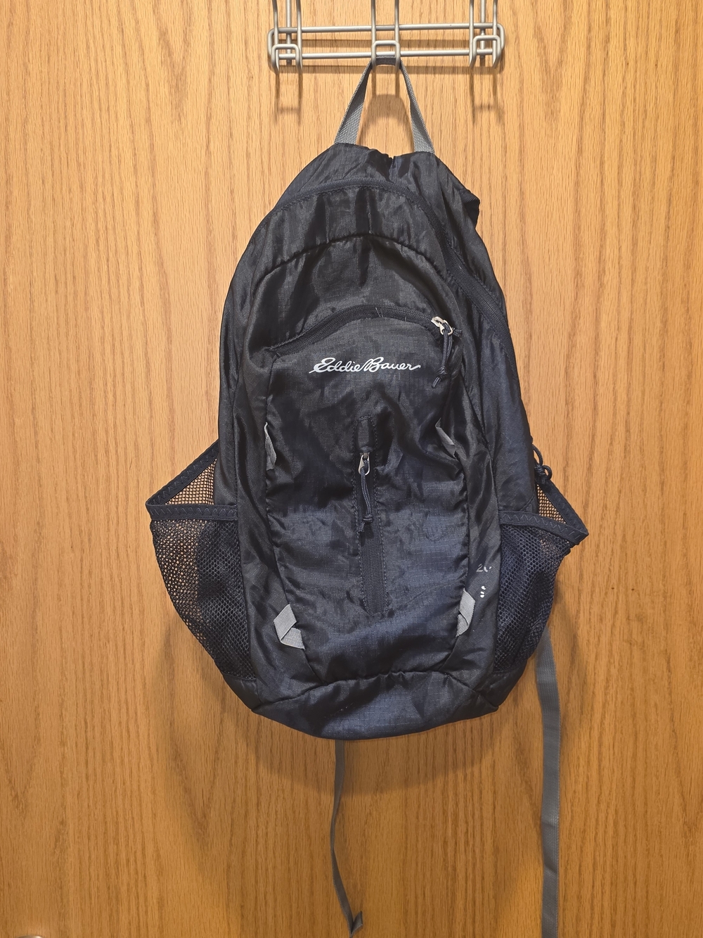 Eddie Bauer Black Lightweight Daypack Backpack